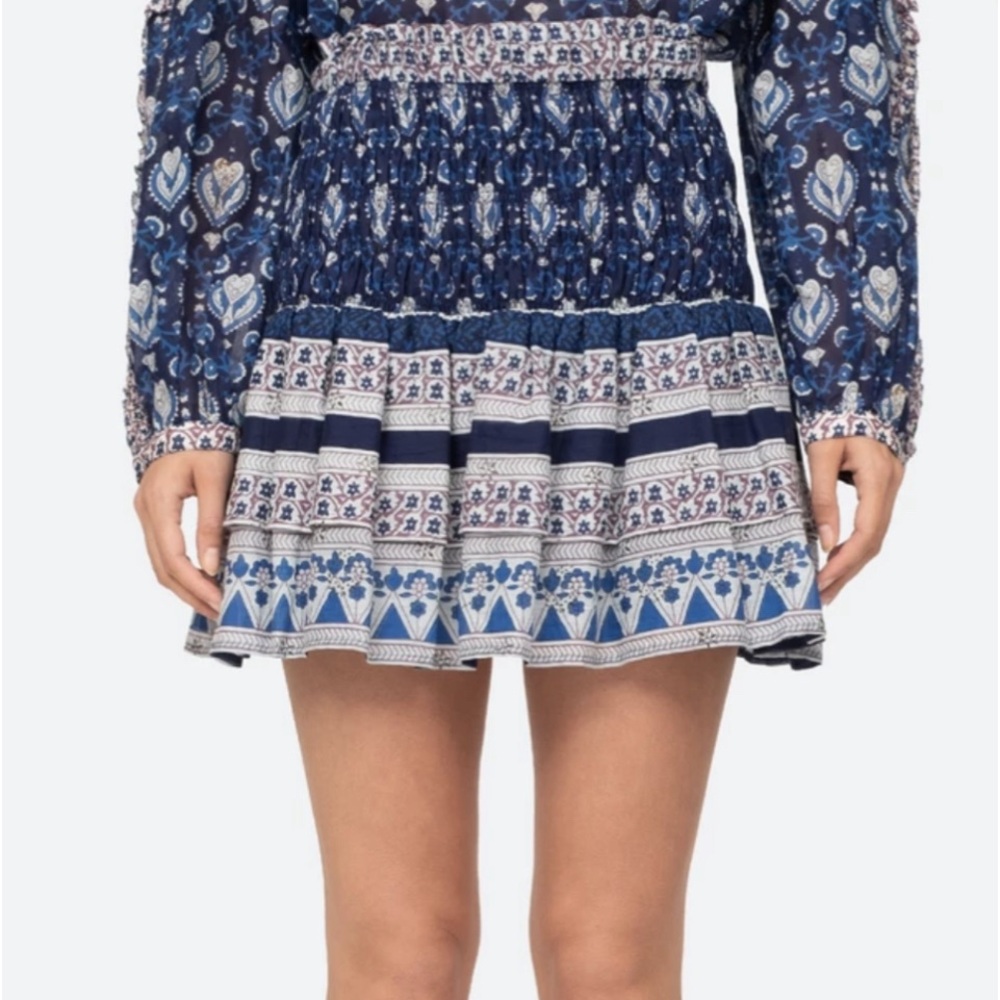 Sea New York Brigette Border Skirt - Navy